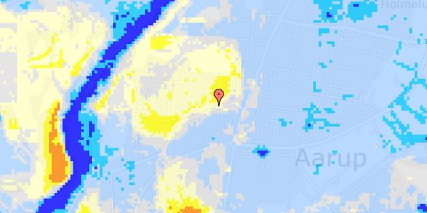 Ekstrem regn på Vestergade 8