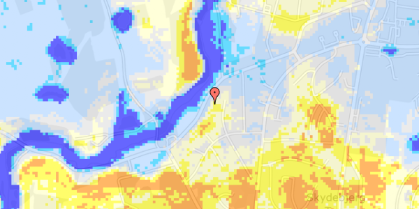 Ekstrem regn på Vestergade 65