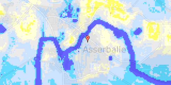 Ekstrem regn på Bygaden 26C