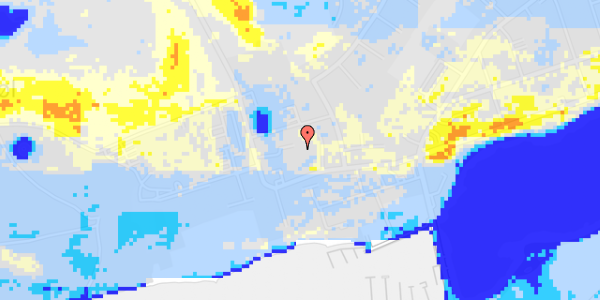 Ekstrem regn på Damvej 28