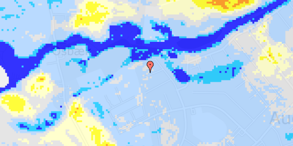 Ekstrem regn på Falkevej 6