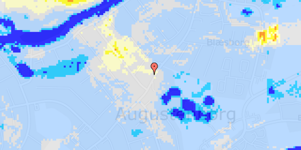 Ekstrem regn på Kettingvej 85