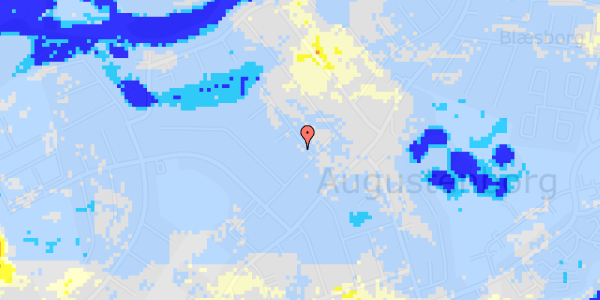 Ekstrem regn på Midtkobbel 43