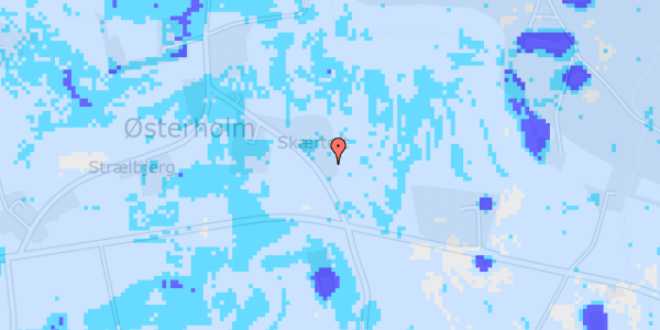 Ekstrem regn på Skærtoft 6