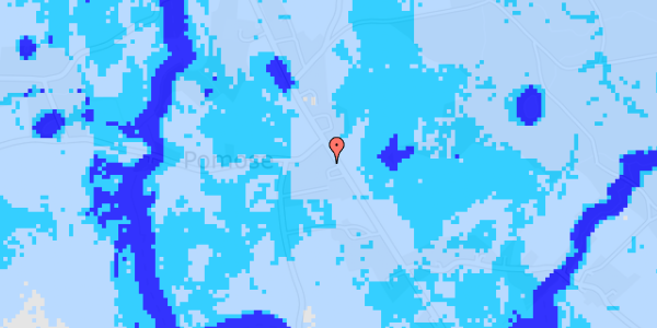 Ekstrem regn på Østkystvejen 26