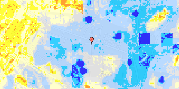 Ekstrem regn på Adelbyvej 1