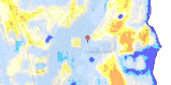 Ekstrem regn på Bovvej 14