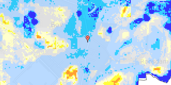 Ekstrem regn på Centrumsgaden 151