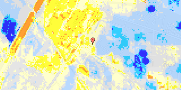 Ekstrem regn på Ellundvej 19