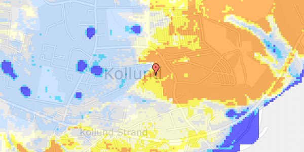 Ekstrem regn på Fasanvej 6