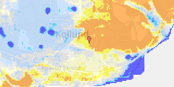 Ekstrem regn på Fasanvej 12