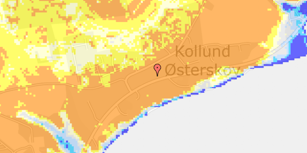 Ekstrem regn på Fjordvejen 39