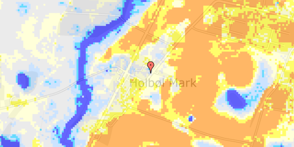 Ekstrem regn på Møllevej 8