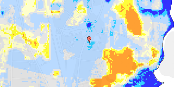 Ekstrem regn på Nørregade 58