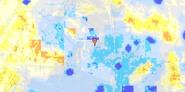 Ekstrem regn på Nørreløkke 14