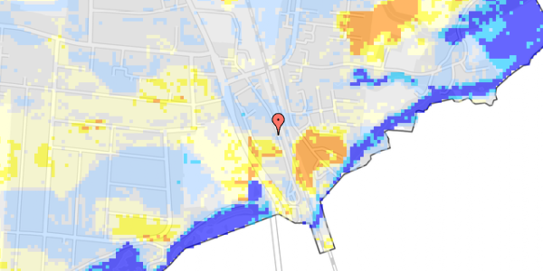 Ekstrem regn på Oksevej 14