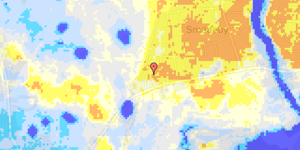 Ekstrem regn på Skovbrynet 6