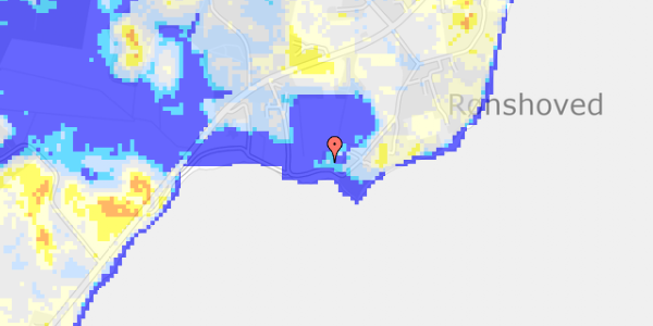 Ekstrem regn på Strandvej 3