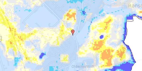 Ekstrem regn på Toftehaven 8