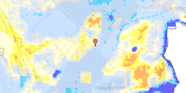 Ekstrem regn på Toftehaven 9