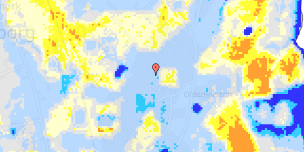 Ekstrem regn på Toften 15E