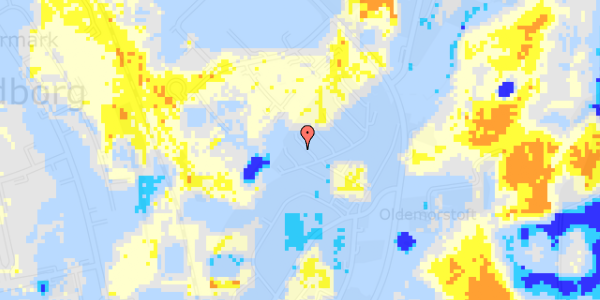 Ekstrem regn på Toften 37