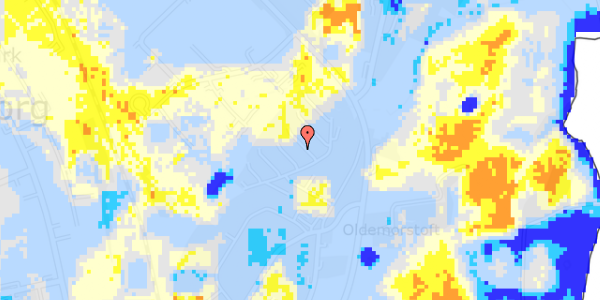 Ekstrem regn på Toften 106