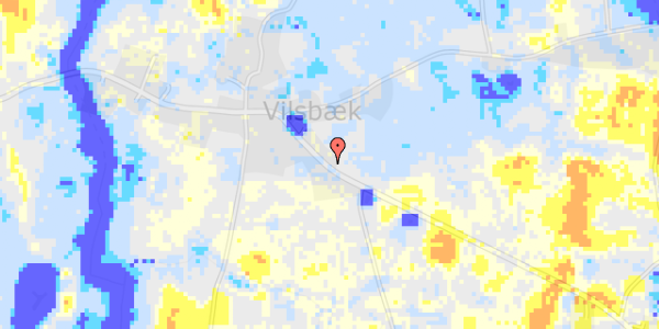 Ekstrem regn på Vilsbækvej 16