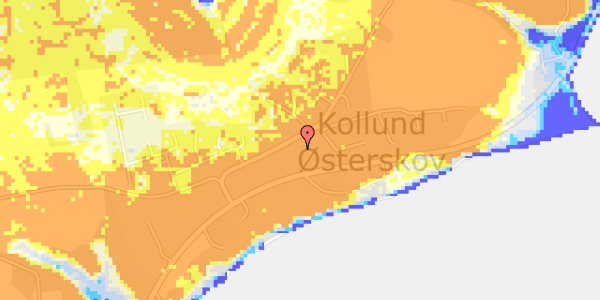 Ekstrem regn på Østerskovvej 32