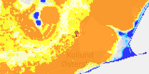 Ekstrem regn på Østerskovvej 49