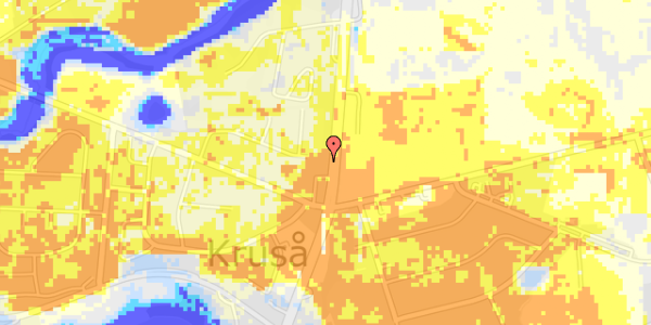 Ekstrem regn på Aabenraavej 3A, st. 