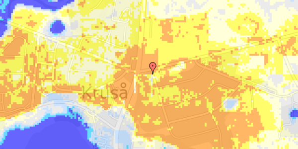 Ekstrem regn på Åbjerg 2A