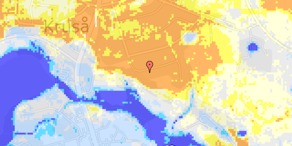 Ekstrem regn på Åbjerg 12A