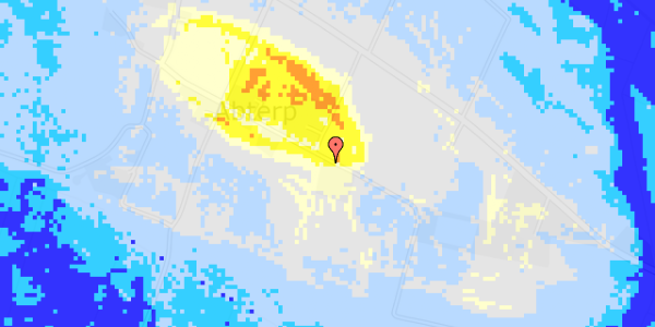 Ekstrem regn på Abterp 7