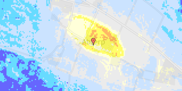 Ekstrem regn på Abterp 11