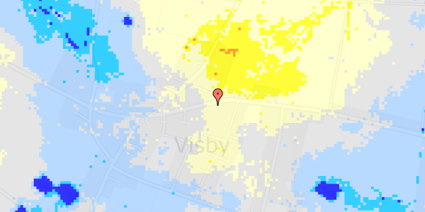 Ekstrem regn på Høybergvej 14