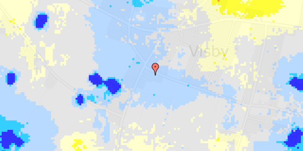 Ekstrem regn på Krovej 2B