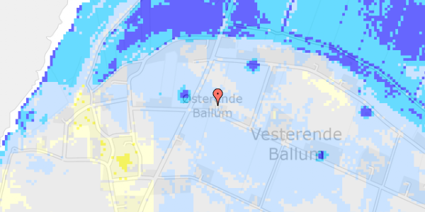 Ekstrem regn på Østerende 20