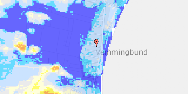 Ekstrem regn på Birkevej 1