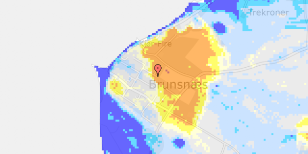 Ekstrem regn på Brinken 6