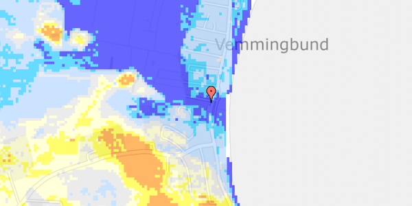 Ekstrem regn på Bækvej 1