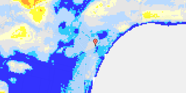 Ekstrem regn på Hasselvej 8