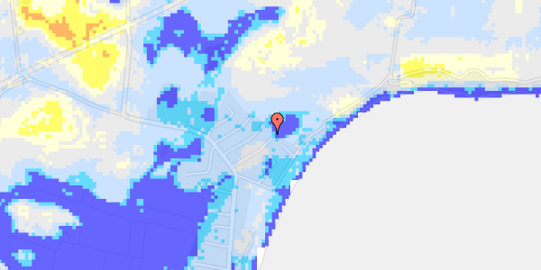 Ekstrem regn på Hasselvej 15