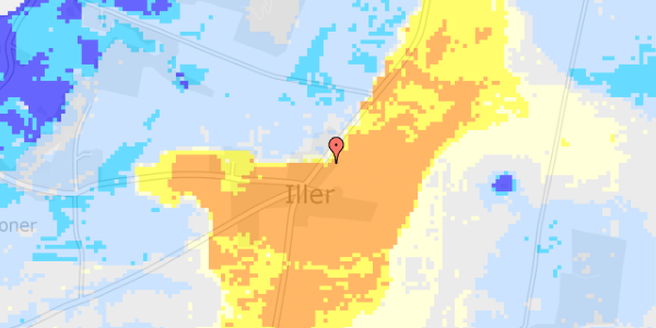 Ekstrem regn på Illervej 11