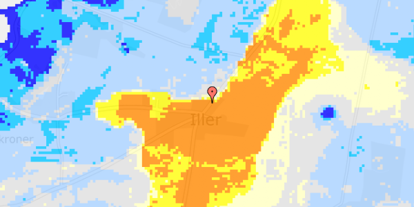 Ekstrem regn på Illervej 22