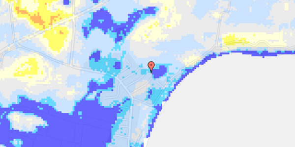 Ekstrem regn på Kastanievej 16