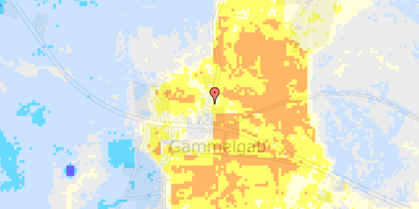 Ekstrem regn på Krammarksvej 34