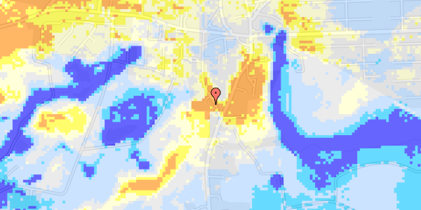 Ekstrem regn på Mejerivej 7B