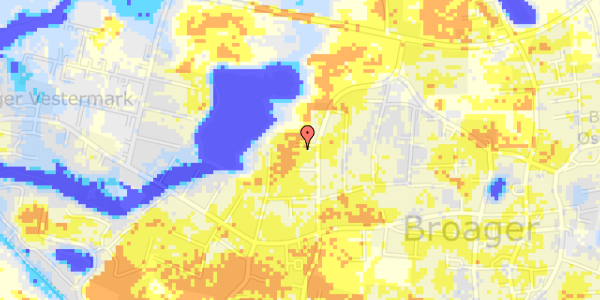 Ekstrem regn på Mosevænget 1