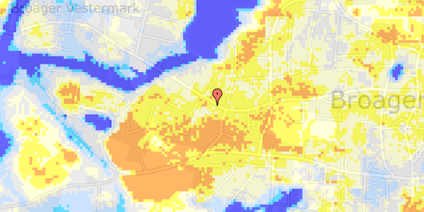 Ekstrem regn på Møllegade 43